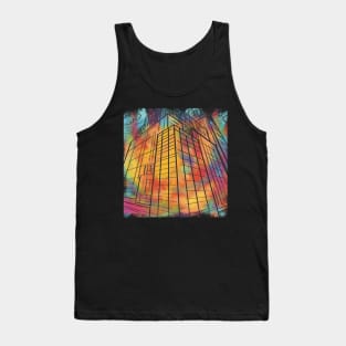 Anime buildings Tank Top